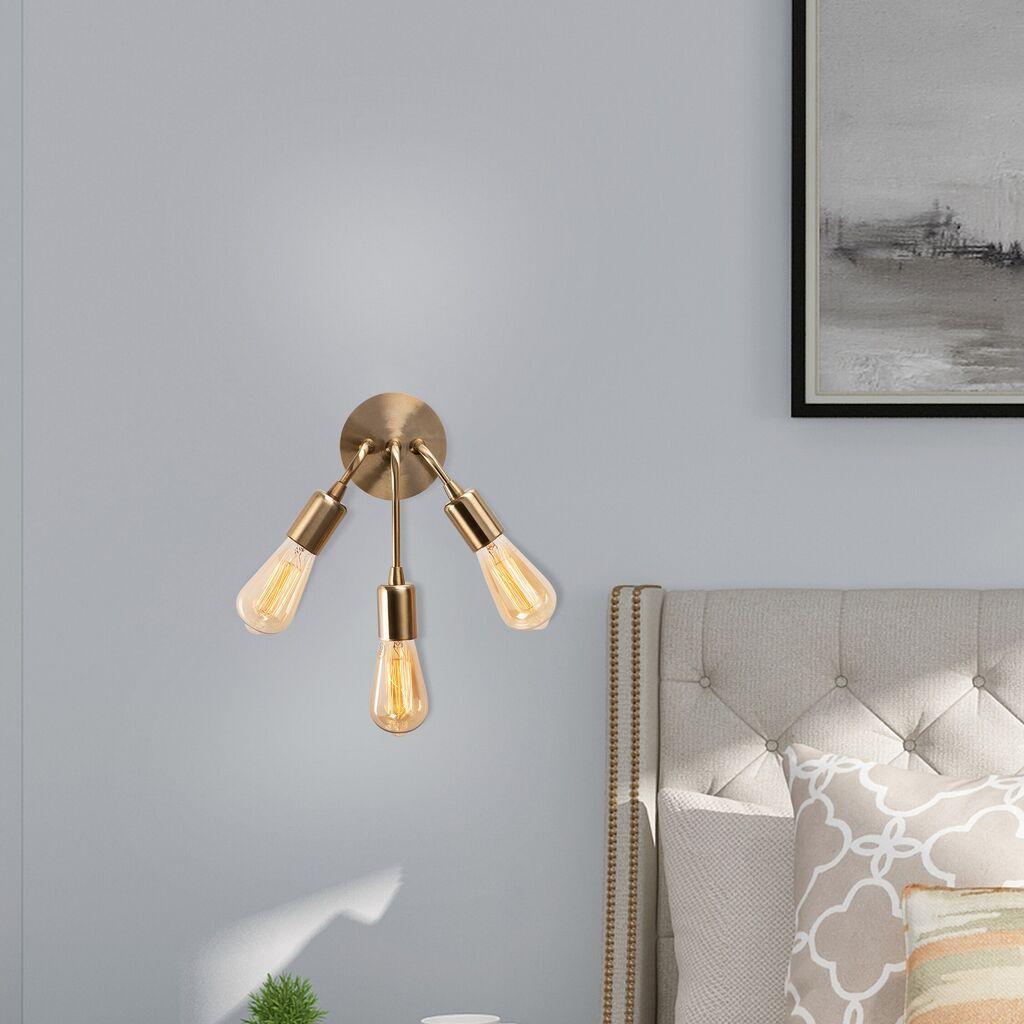 Opviq Zidna lampa E27 Max 40W, Bronza