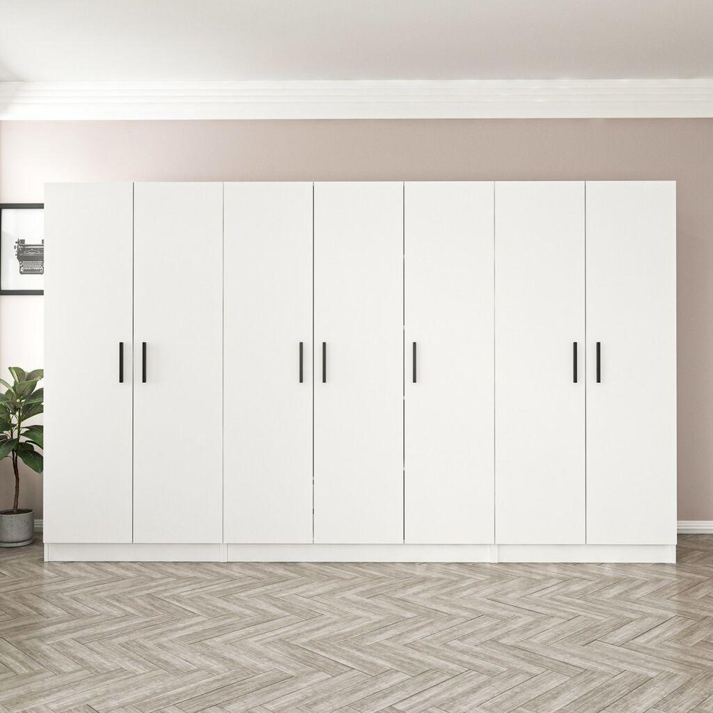 Hanah home Ormar Kale 315x190x52cm Bijeli