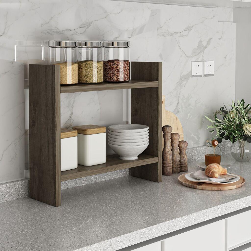 Hanah Home Kuhinjska polica 34x10x30cm Orah