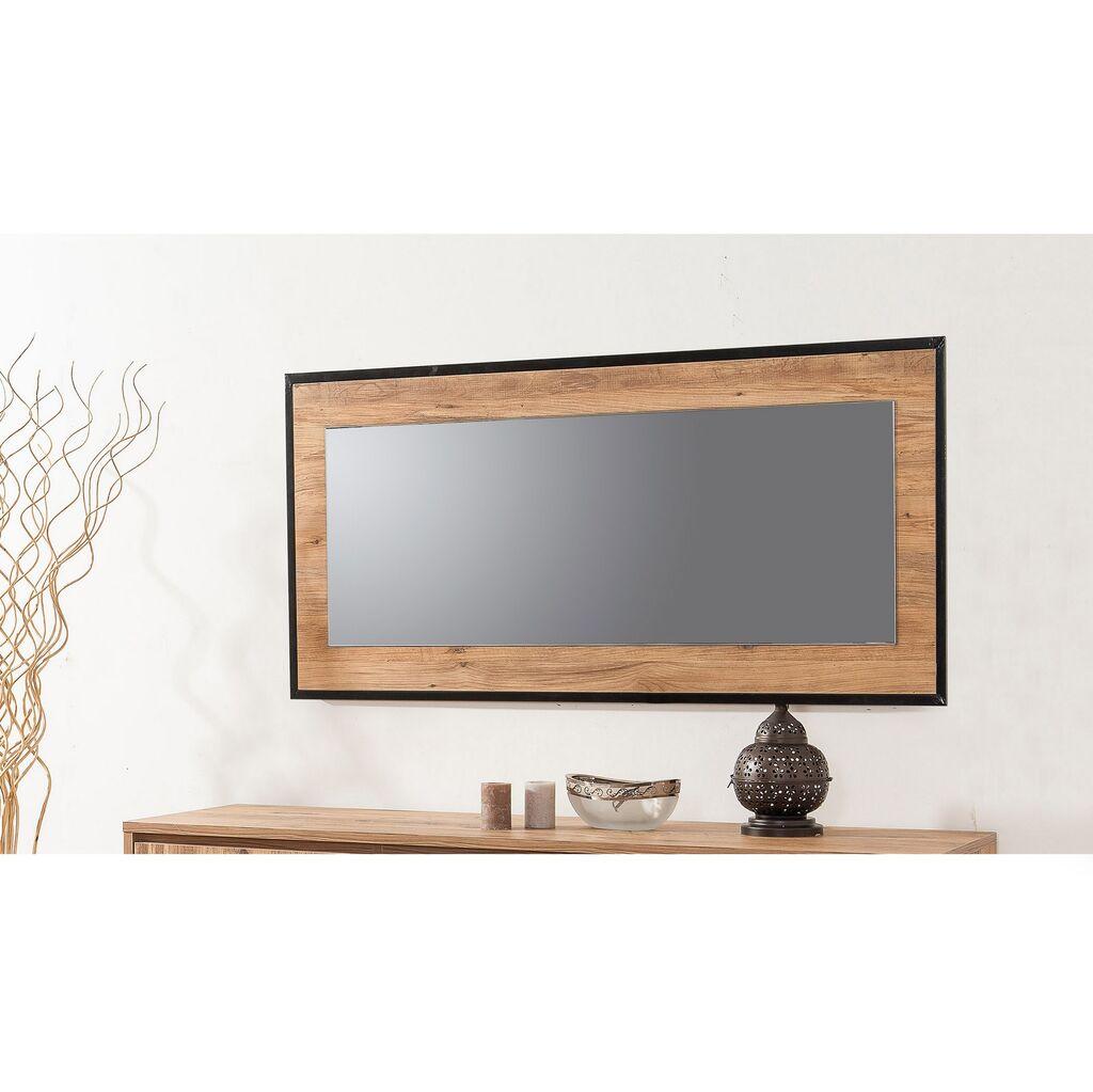 Hanah Home ogledalo Quantum Idea, 110x60cm, smeđe