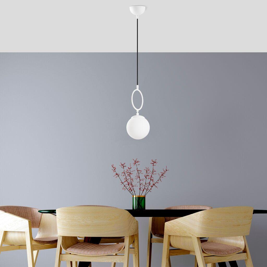 Opviq Luster Ring-13434, 41-127cm, 3xE14, Bijeli