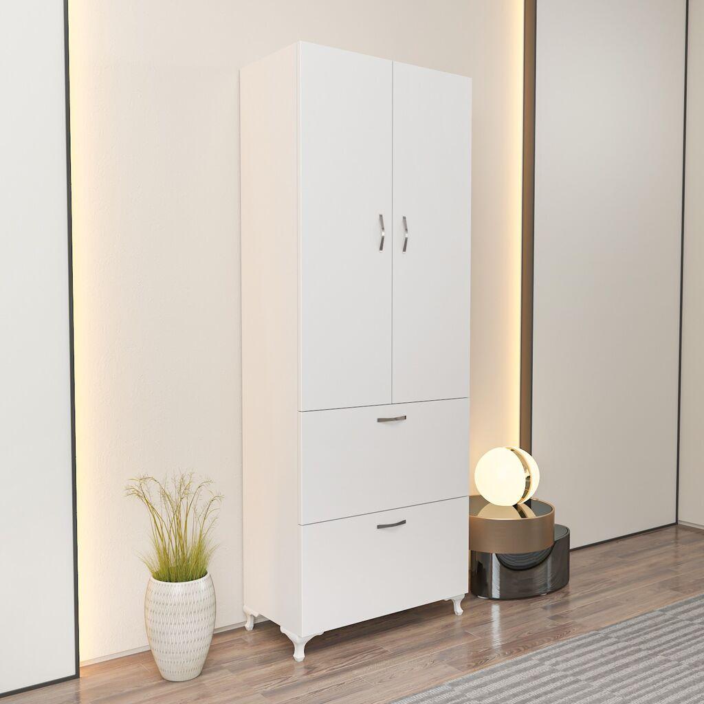 Hanah Home Komoda s ladicama Yasam 60x163,6x31,5cm Bijela