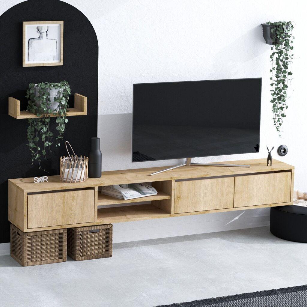 Hanah kućna TV komoda Heka Oak