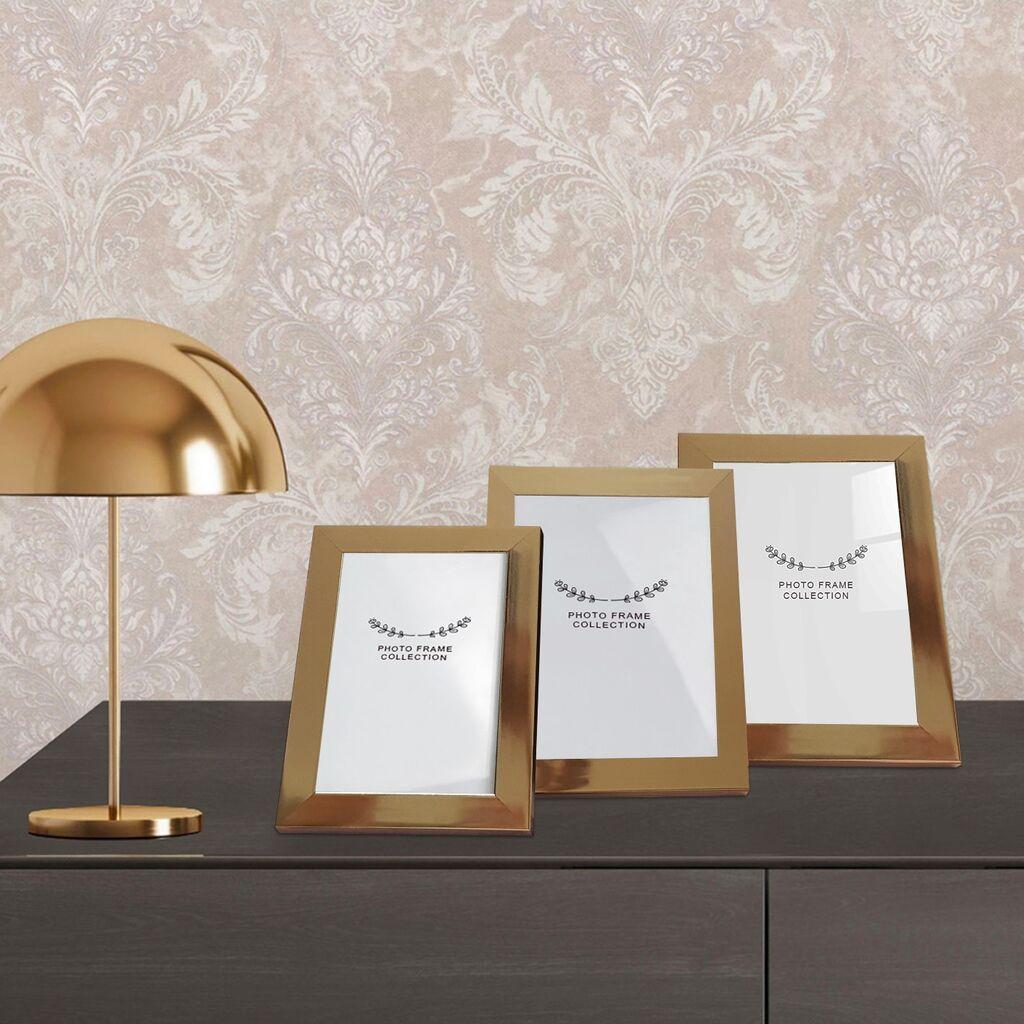 Aberto Design Set okvira za slike 3IAFC1024, 10x15cm, 13x18cm, 15x21cm, 3 komada, zlatne boje