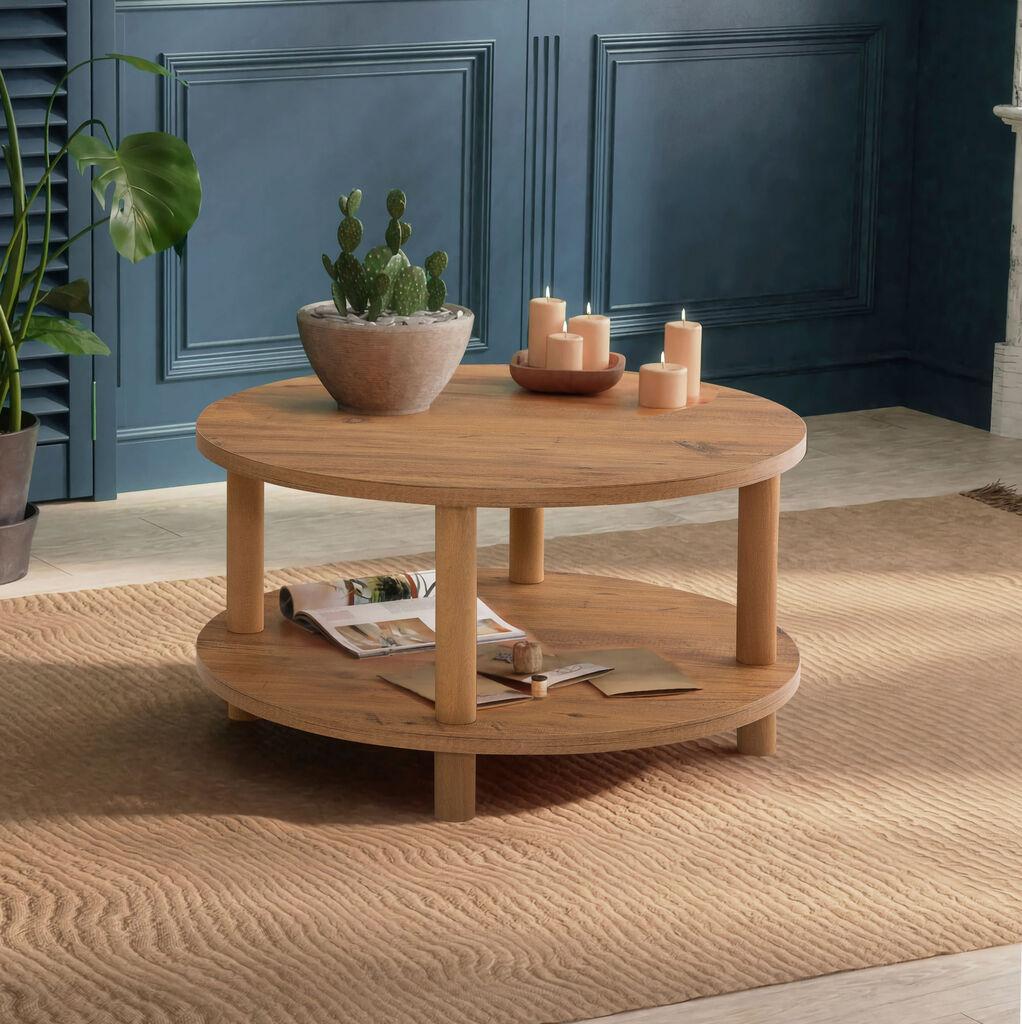 Hanah Home Klub sto Roby 70x43.7cm, Bež