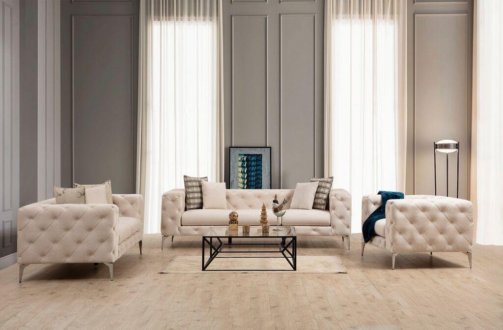 Atelier del Sofa Fotelja Como 108x70x90cm Bež