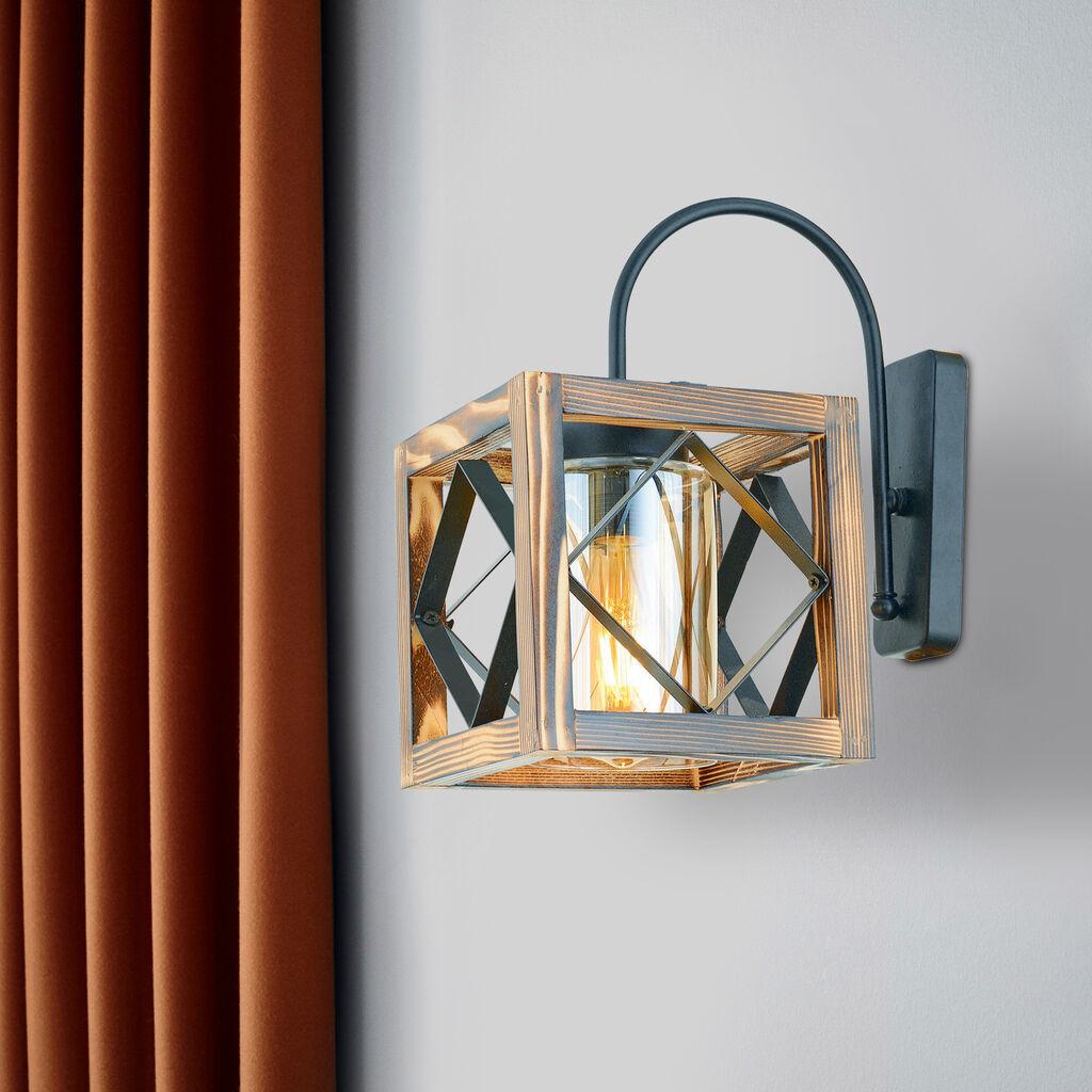 Opviq Zigzak Camli zidna lampa, šarena