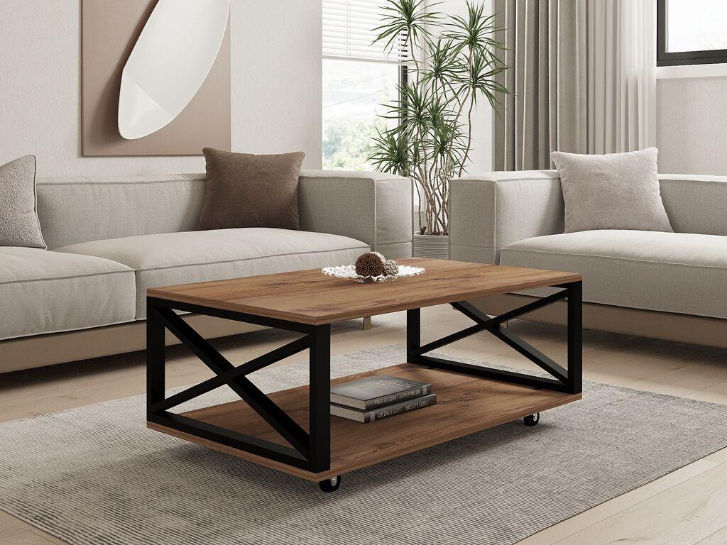 Hanah Home Klub sto Refia 98x33,6x60​cm Bež