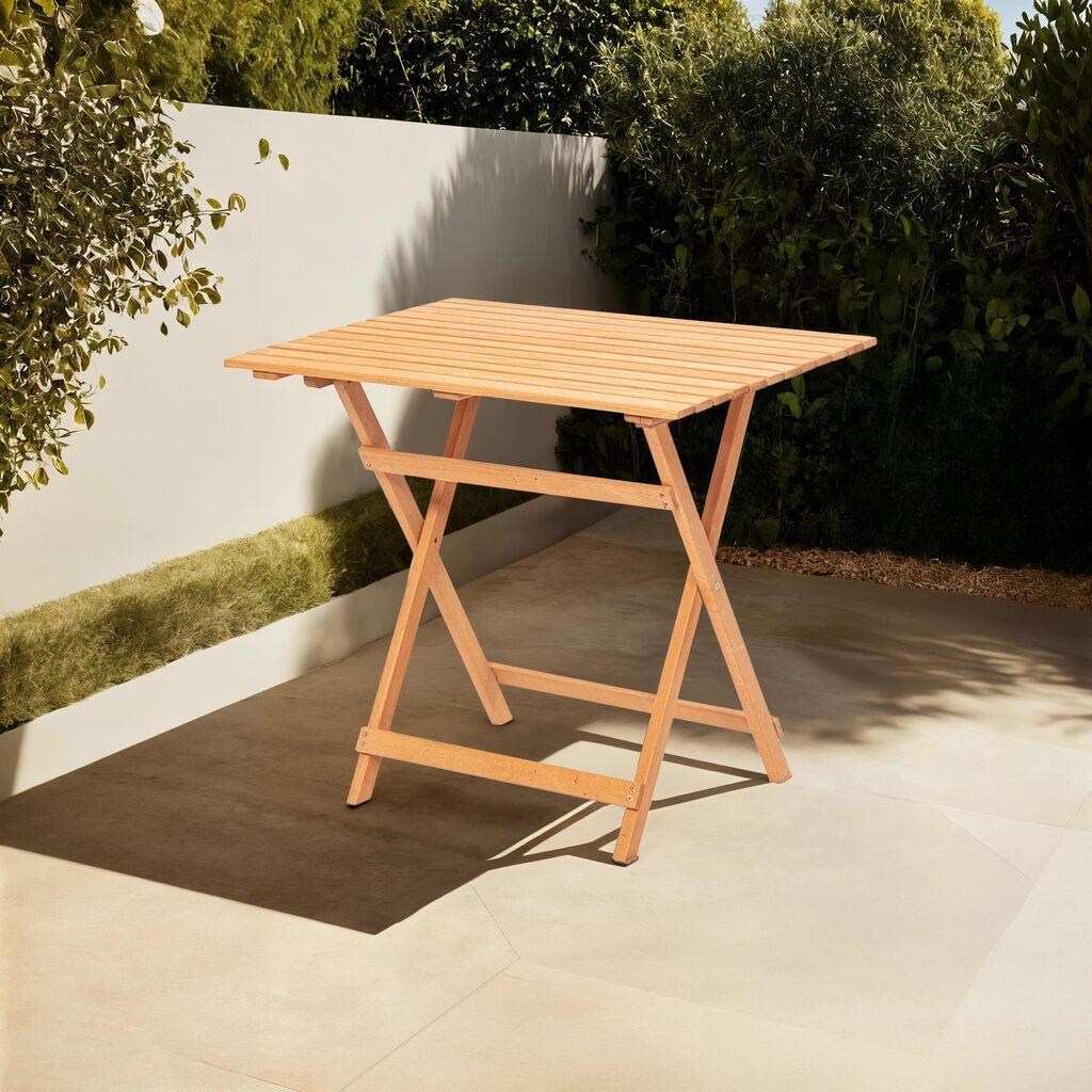Hanah Home Vrtni stol 80x72x60cm Smeđa