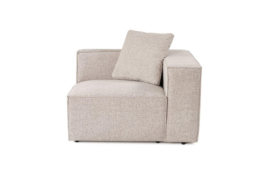 Atelier del Sofa Fotelja Lora 1R 108x65x110cm Siva