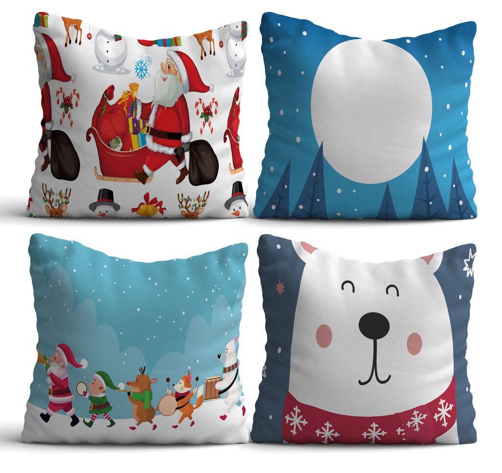 Aberto Design Set od 4 jastuka 43x43cm Šareni