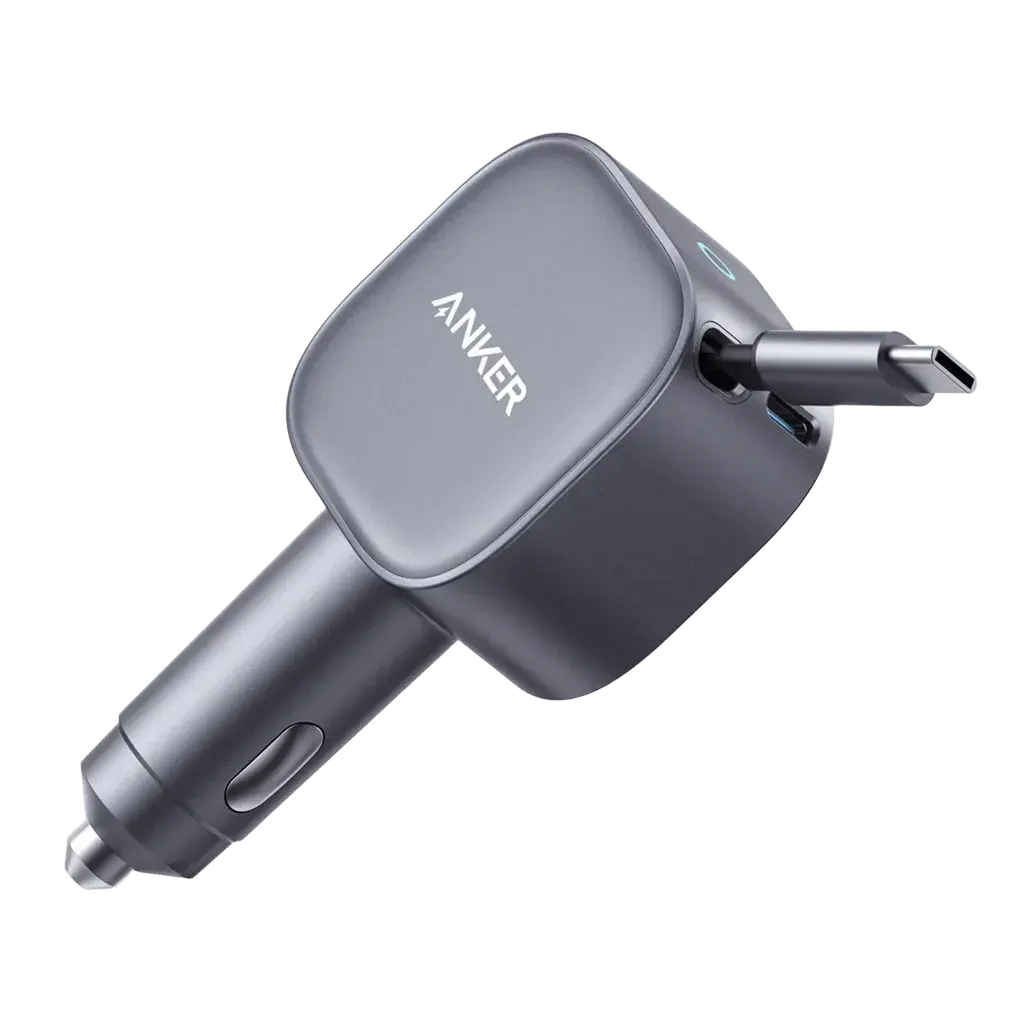 Anker Auto punjač Nano, 75W, USB-C Port, Crni