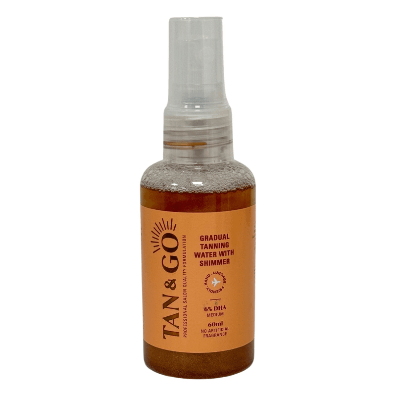 Tan&go -Sprej za samopotamnjivanje sa svetlucavim efektom, 6% DHA, 60ml