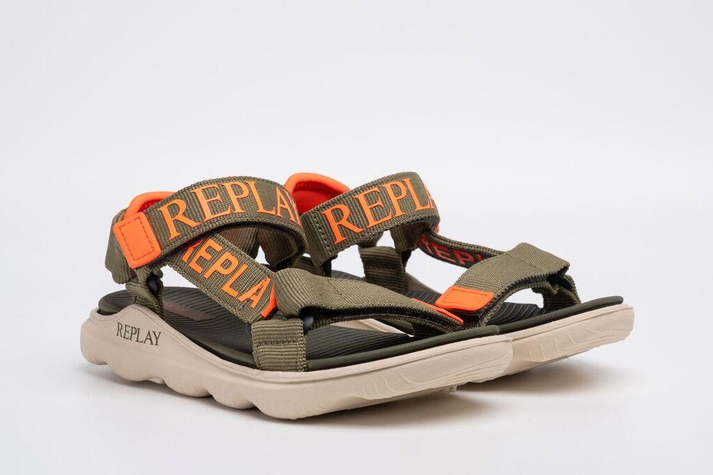 Replay SS25SRGBT54C00011754S Sandale, Zelene