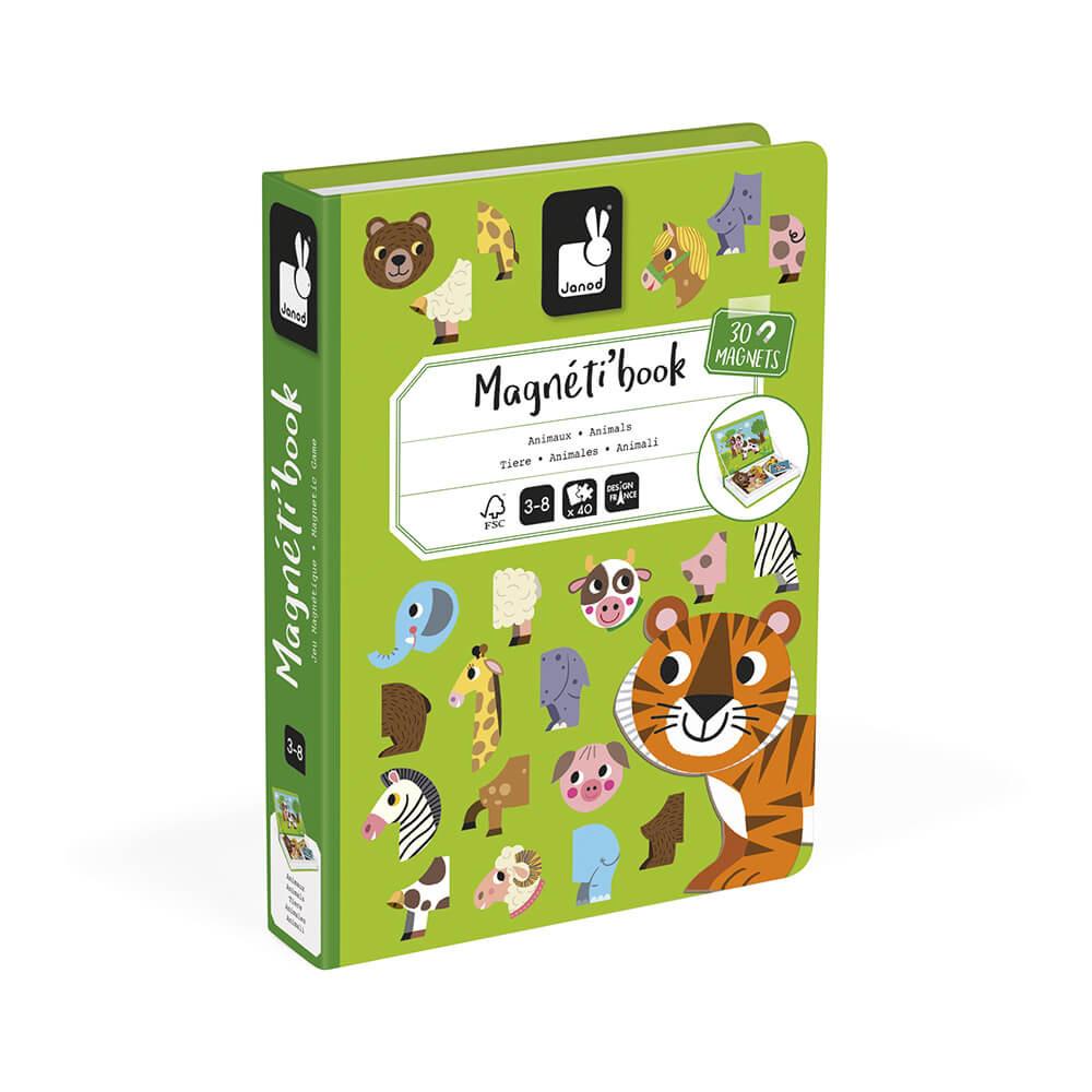 Janod Magnetic Book Animals