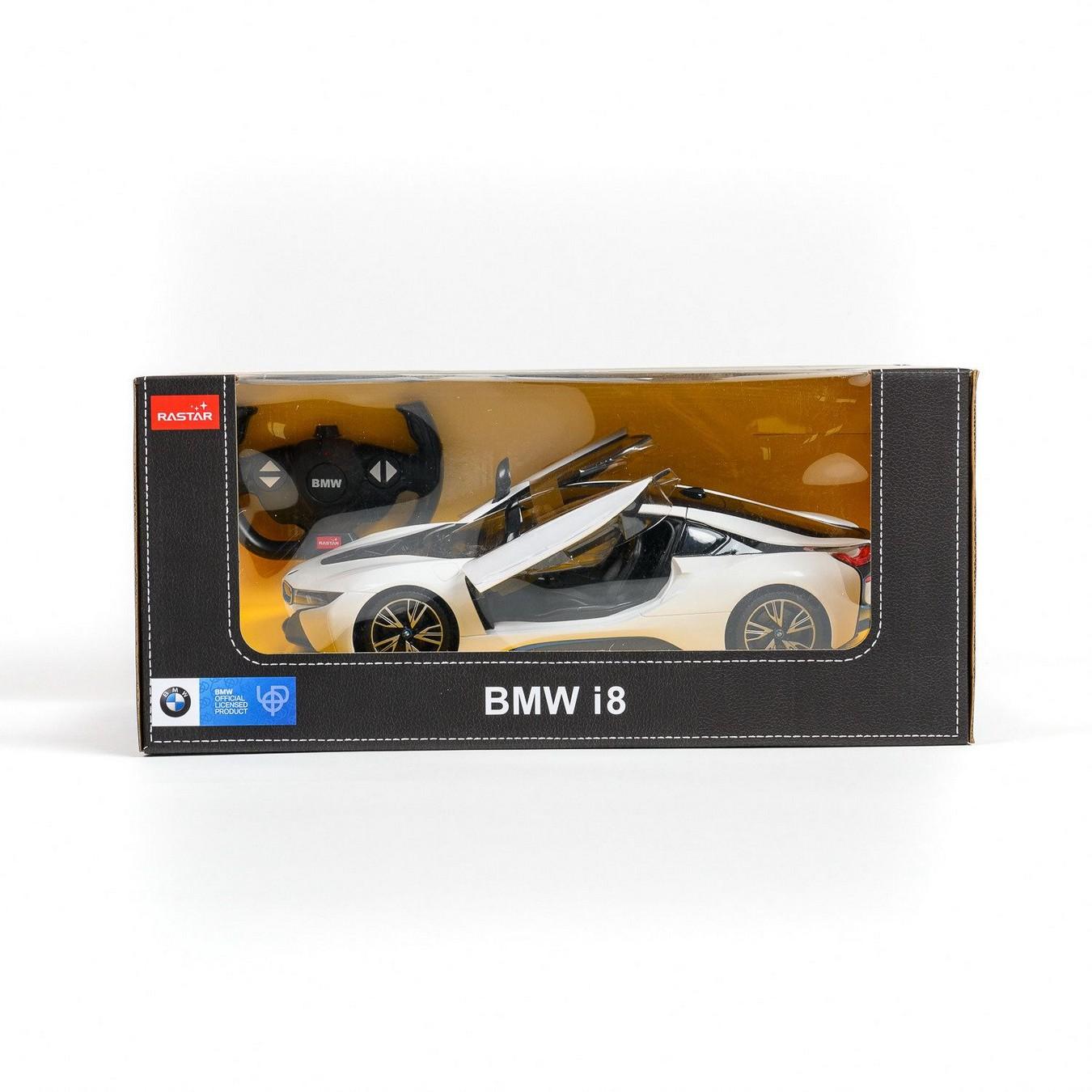 RASTAR Toy car rc bmw i8 1:14 Bijela