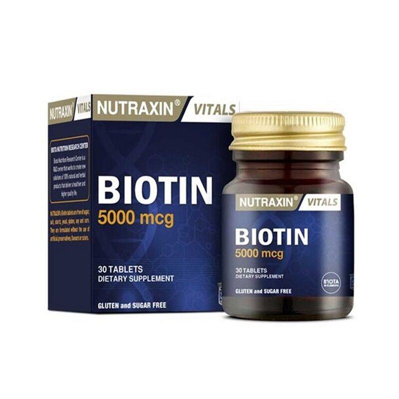 Nutraxin Biotin 30 Tablets