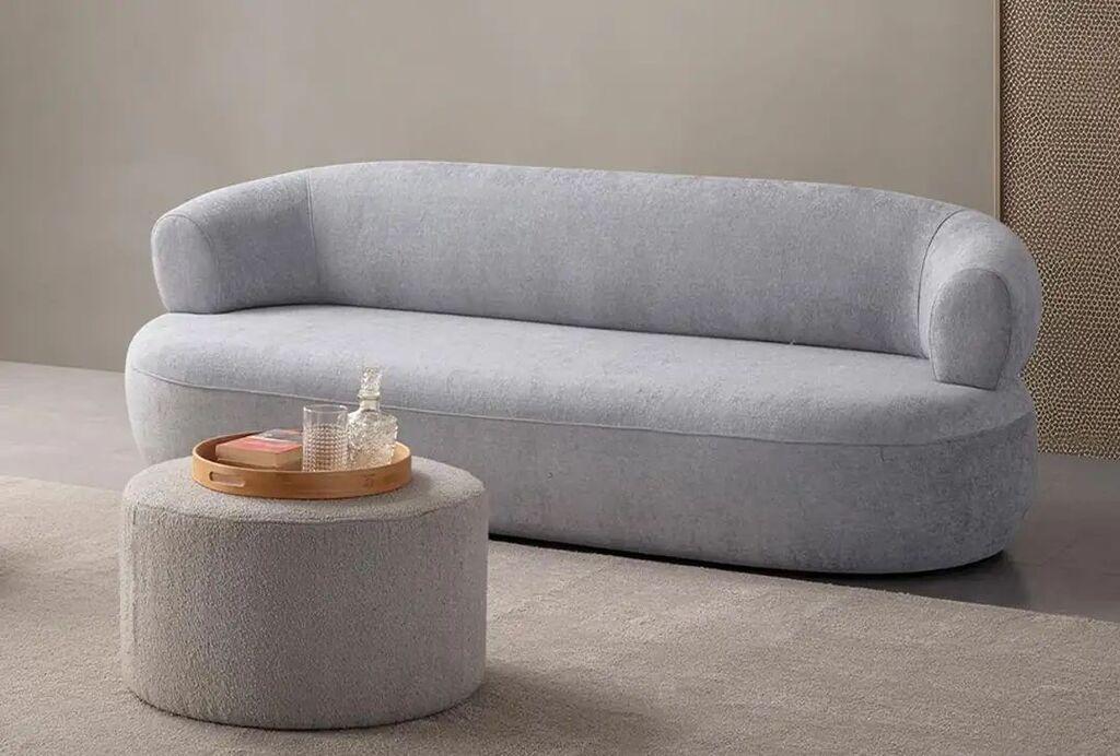 Atelier del Sofa Trosed Roma, 230 cm, Siva