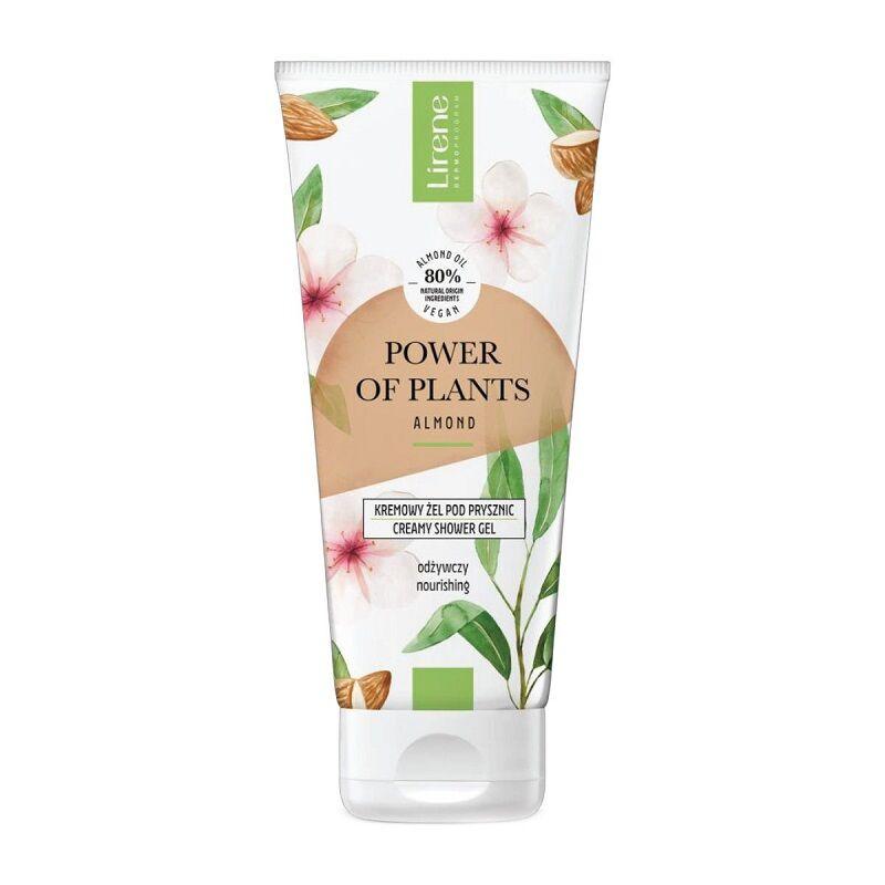 Lirene Power Of Plants Almond Nourishing Creamy Shower Gel 200Ml