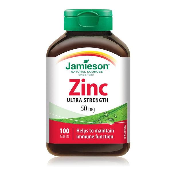 Jamieson Zinc 50 Mg A100