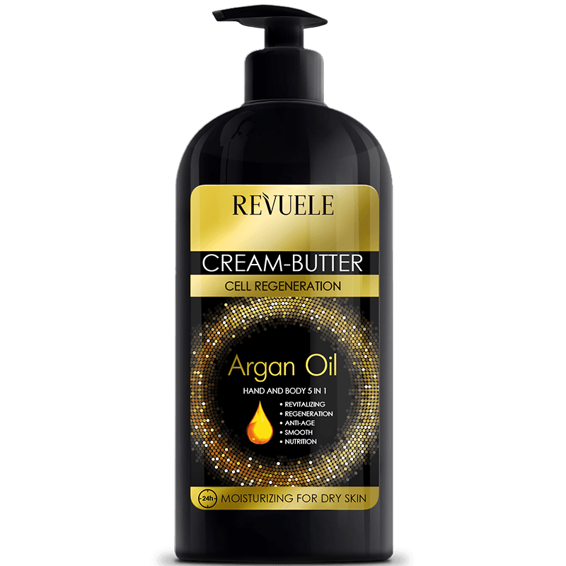 Revuele Argan Oil Cream-Butter Hand And Body 5In1 400Ml