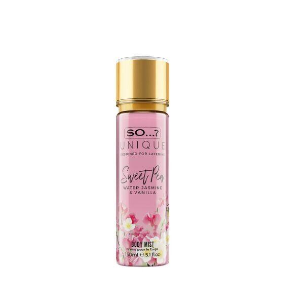 So..? Unique Sweet Pea Body Mist 150Ml