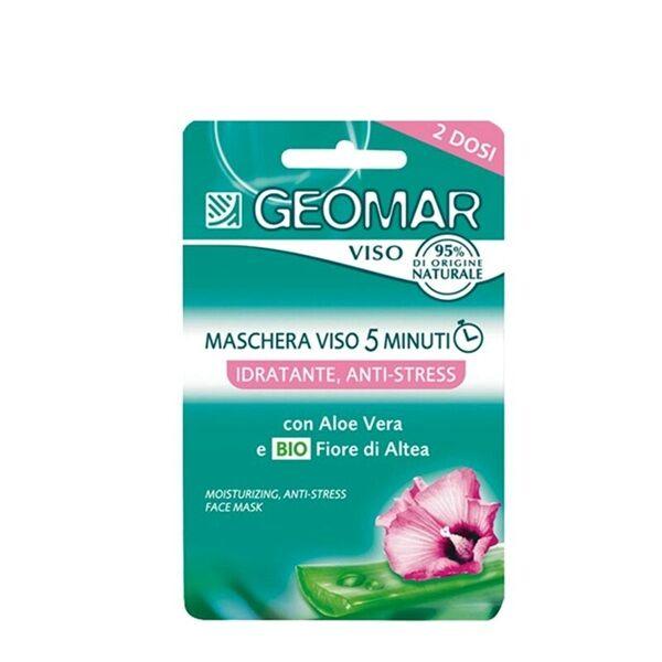 Geomar Hidrantna, Anti-Stres Maska Za Lice, Sa Organskim Cvijetom Altee 7.5Mlx2