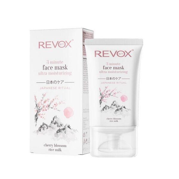 Revox B77 Japanese Ritual 3 Minute Ultra Moisturizing -Maska Za Lice 30 Ml