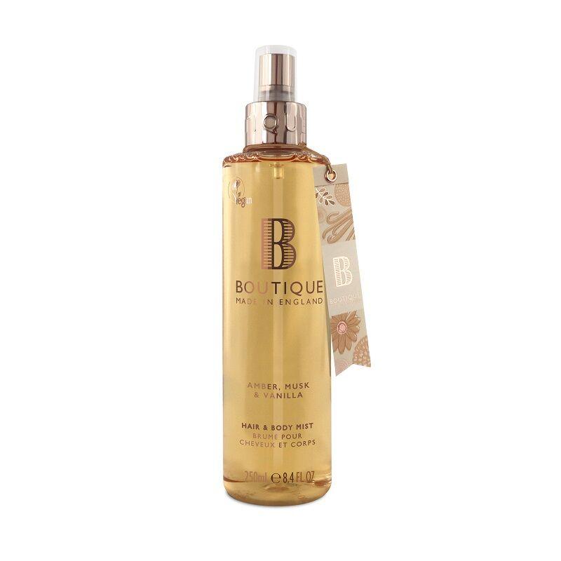 Boutique Mist Za Tijelo I Kosu Amber Musk&Vanilla 250Ml