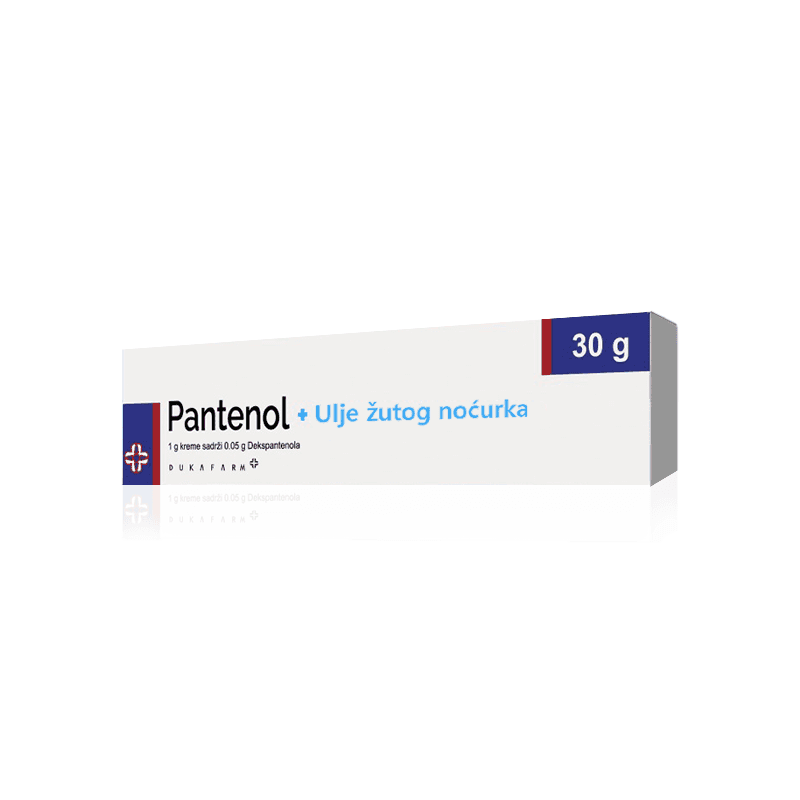 Pantenol 5% Krem + Ulje Žutog Noćurka