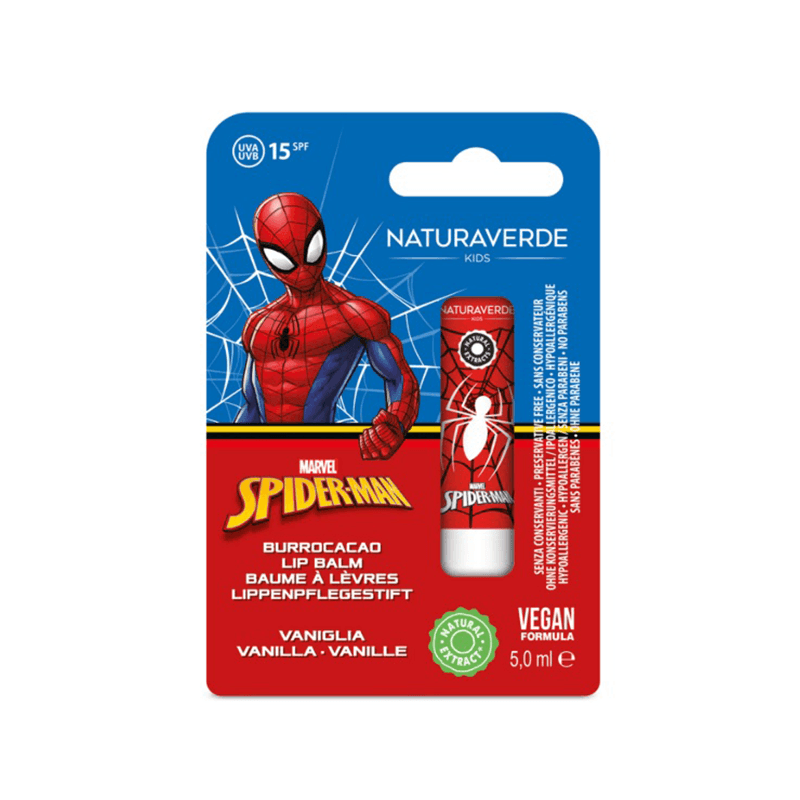 Naturaverde Spiderman Vanilla Dječiji Balzam Za Usne 5 Ml