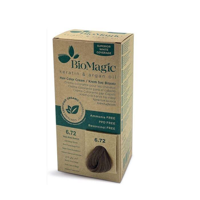 Biomagic Farba Za Kosu 6/72 Dark Beige Blonde