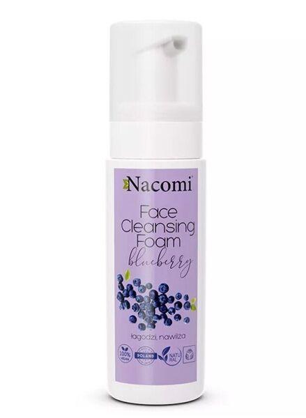 Nacomi N/L Face Cleansing Foam Blueberry 150Ml