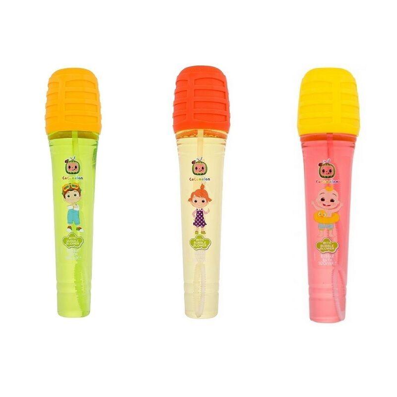 Cocomelon Bubble Blower Microphone Style