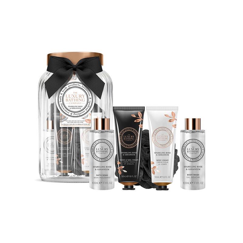 Lbc Sparkling Rose & Geranium Ultimate Bathing Set