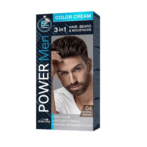 Joanna Power Man Farba Za Muškarce 04 Prirodno Braon