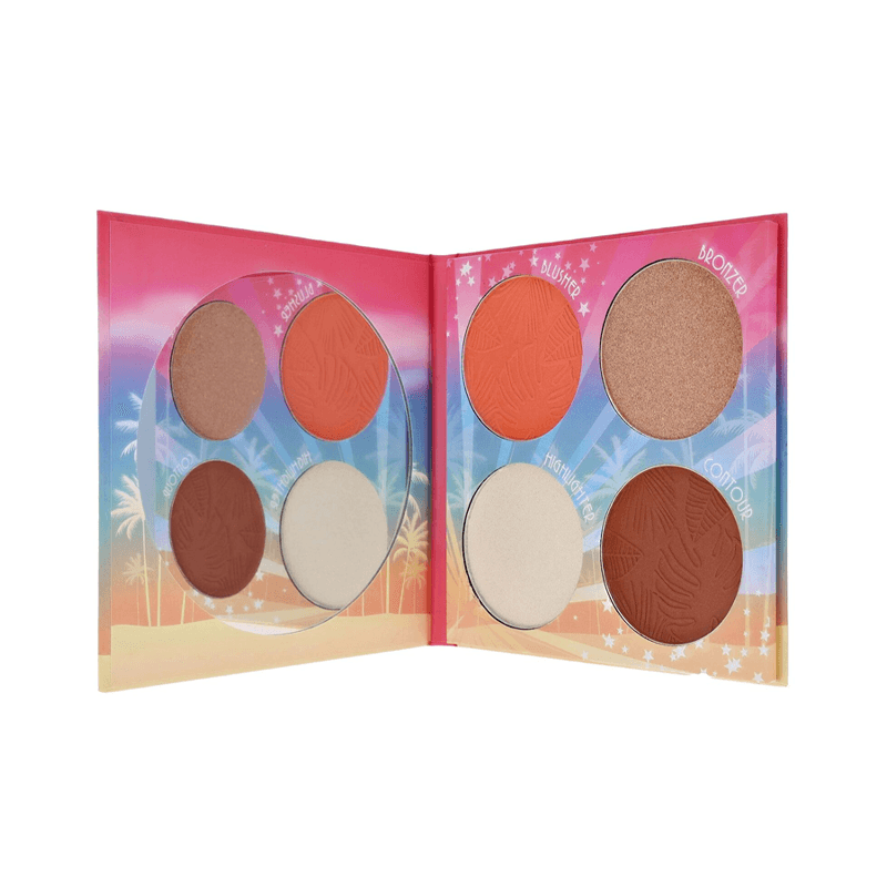 Sunkissed California Dreaming Bronze & Glow Paleta Za Lice
