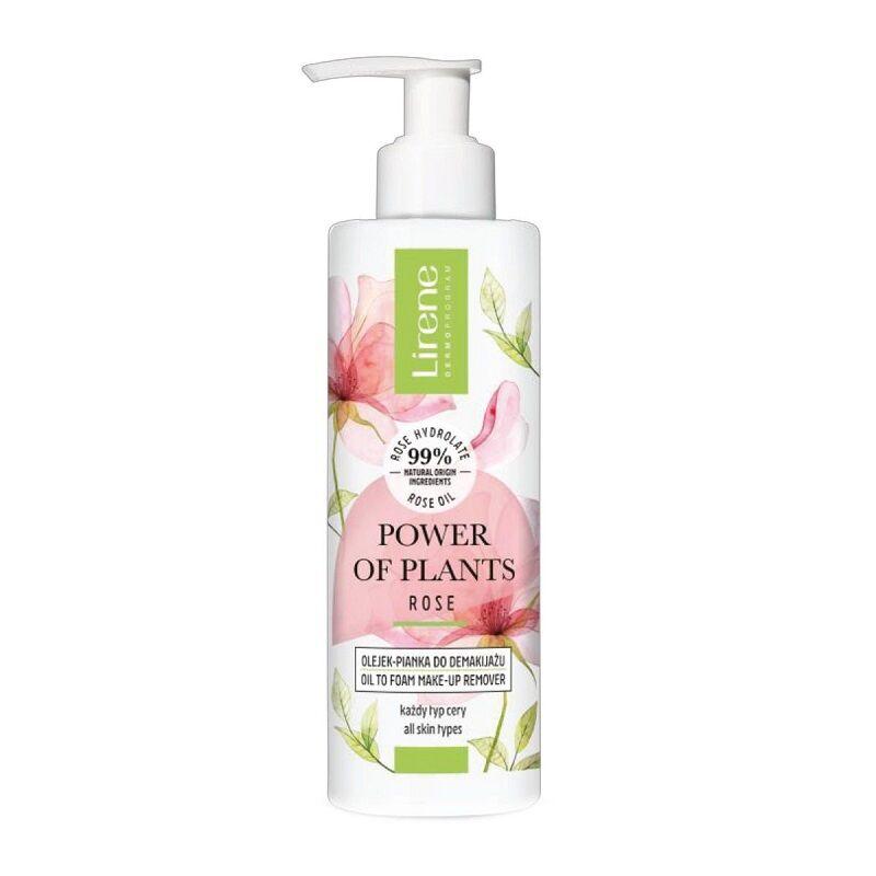 Lirene Power Of Plants Rose Oil To Foam Make-Up Remover 145Ml