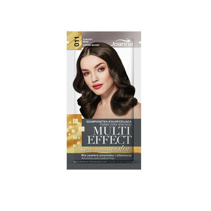 Joanna Multieffect Keratin Complex Color 11 Coffee Brown - Kolor Šampon