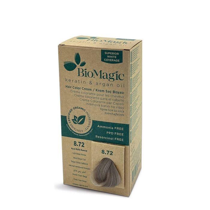 Biomagic Farba Za Kosu 8/72 Light Beige Blonde