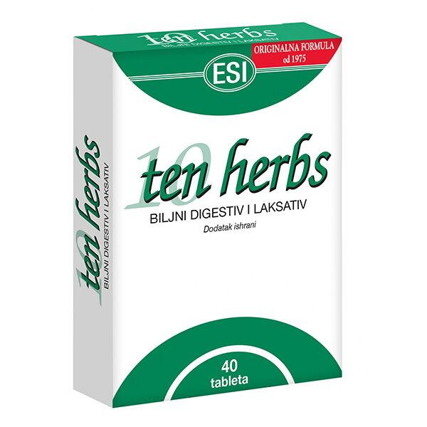 Esi Ten Herbs 40 Tableta