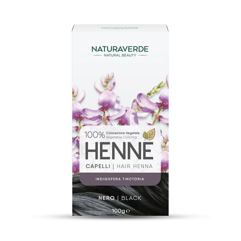 Naturaverde 100% Vegetable Coloring Henna Black 100Gr