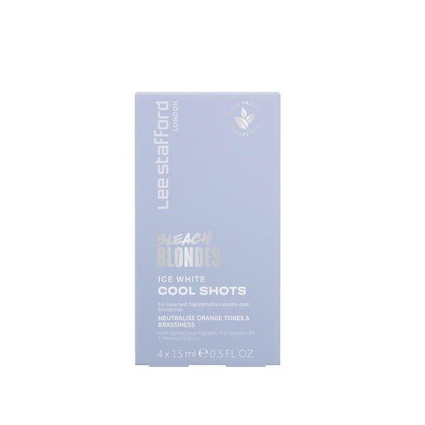 Lee Stafford Bleach Blondes Ice White Cool Shots - 4 X 15 Ml