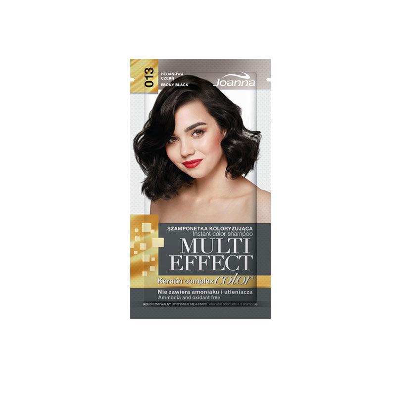 Joanna Multieffect Keratin Complex Color 13 Ebony Black - Kolor Šampon