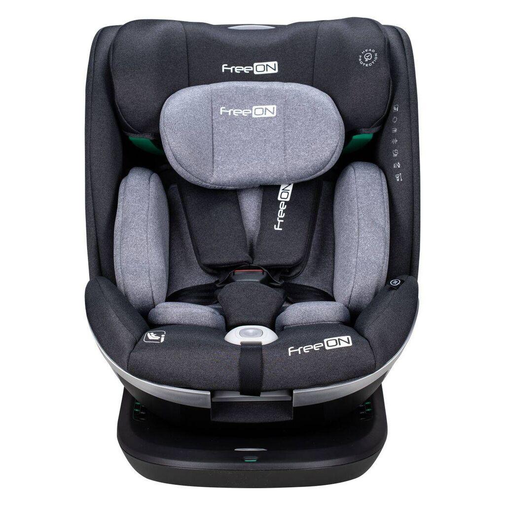 FreeON autosjedalica i-Size 40-150 cm, opal tamno siva