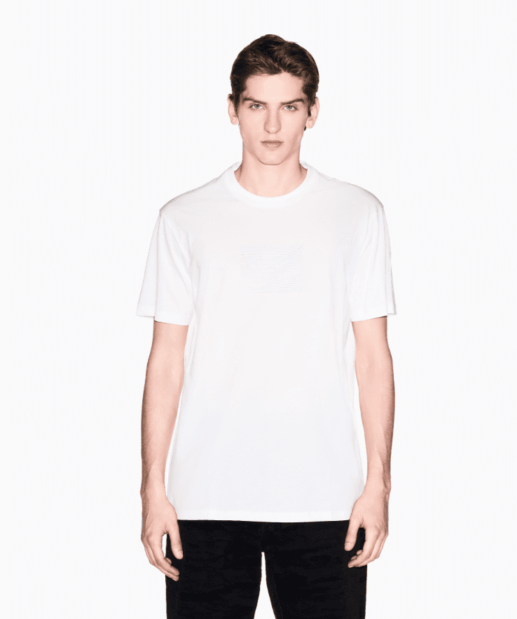 Armani Exchange Muška majica SS26MRAR002456103U00S6, Bijela