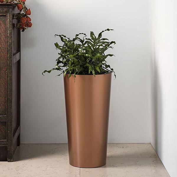 Saksija Tuit, 33 cm, Bronzane boje