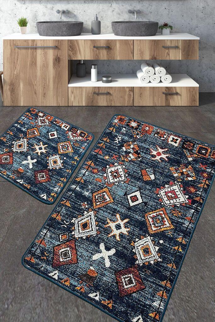 L'essentiel Maison Set od 2 kupaonska tepiha Šarene