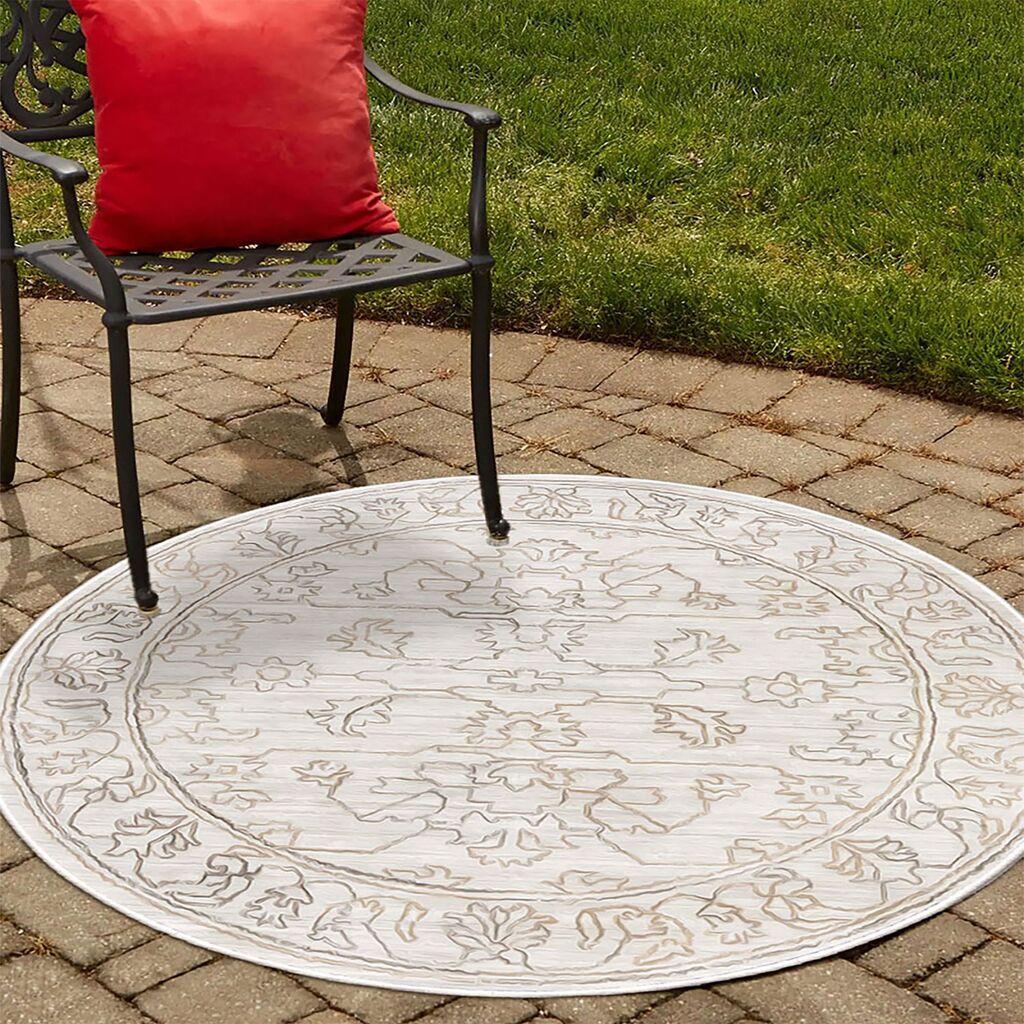 Conceptum Hypnose tepih Woobtny0182, H120cm, bijeli