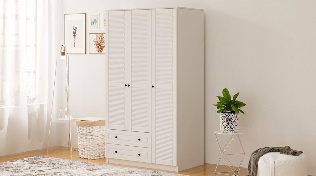 Hanah Home Ormar Rb-062-01, 105x210x52 cm, Bijeli